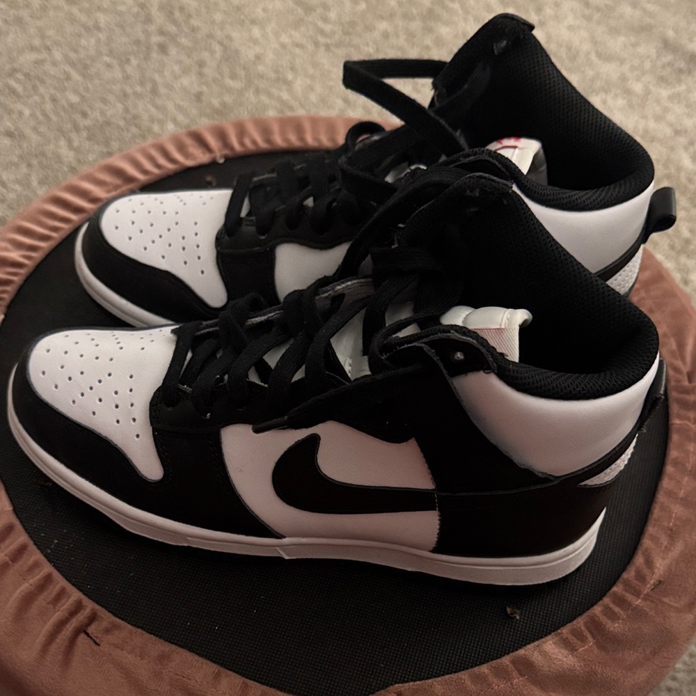 Nike Panda Dunks - Black and White High-Top Dunks